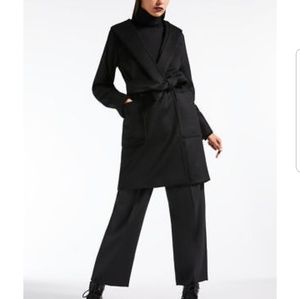 MaxMara Rialto Hooded Camel Hair Coat